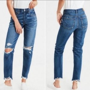 American eagle outfitters girlfriend jeans size 6